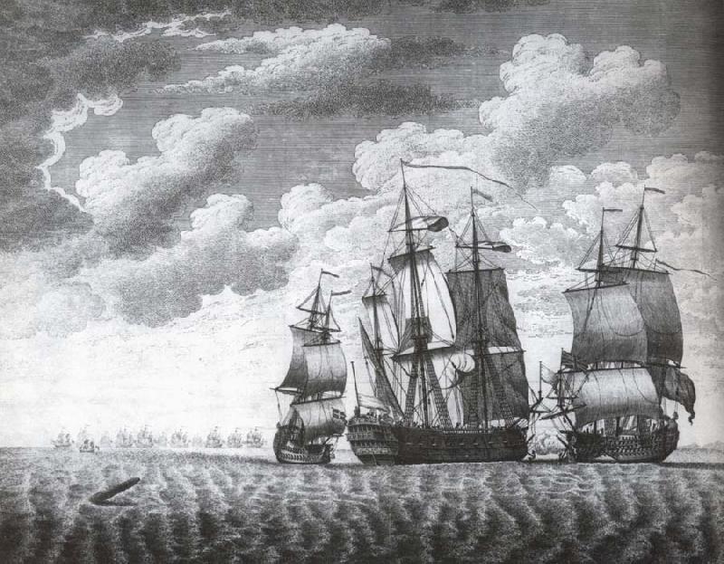  The Taking of the St-Joseph,a Spanish caracca ship